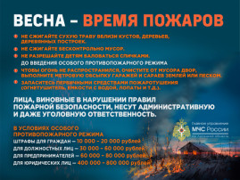 Пожарная безопасность весной Пожарная безопасность весной.